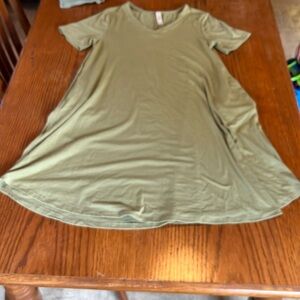 NWOT. ZENANA premium dress. Light green color. Size M